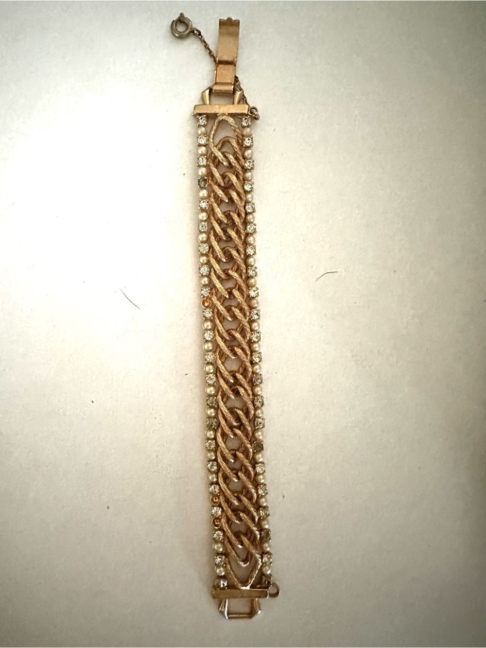 Vintage barclay gold bracelet